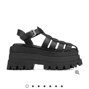 Brand: Naked Wolfe ,US size : 8 , Black